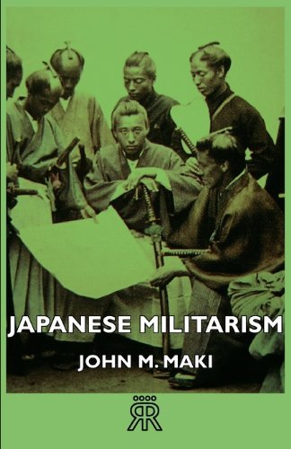Cover for John M. Maki · Japanese Militarism (Paperback Book) (2007)