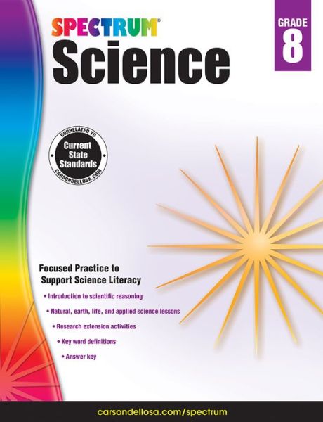 Cover for Spectrum · Spectrum Science, Grade 8 (Paperback Book) (2014)