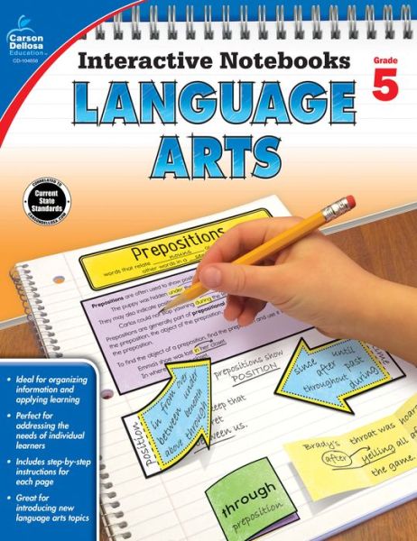 Language Arts, Grade 5 - Carson-dellosa Publishing - Books - Carson Dellosa Publishing Company - 9781483824727 - July 16, 2015