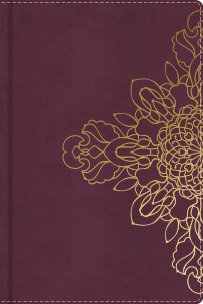 Cover for B&amp;H Editorial Staff · Burgundy with Floral Motif, Journal (Leather Book) (2018)