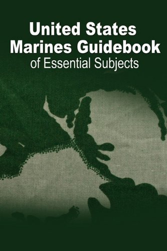 Cover for Department of Defense · U.s. Marine Guidebook of Essential Subjects (Hardcover Book) (2009)