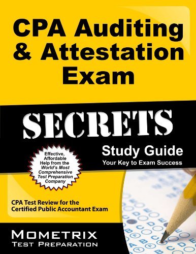 Cover for Cpa Exam Secrets Test Prep Team · Cpa Auditing &amp; Attestation Exam Secrets Study Guide: Cpa Test Review for the Certified Public Accountant Exam (Paperback Book) [Pap / Psc St edition] (2023)