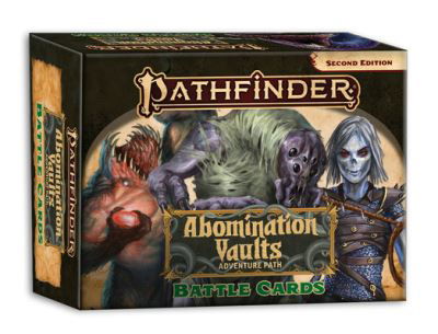 Pathfinder RPG: Abomination Vaults Battle Cards - Paizo Staff - Gesellschaftsspiele - Paizo Publishing, LLC - 9781640784727 - 27. Dezember 2022