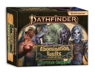 Cover for Paizo Staff · Pathfinder RPG: Abomination Vaults Battle Cards (GAME) (2022)
