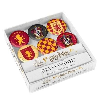 Cover for Insight Editions · Harry Potter: Gryffindor Glass Magnet Set - Classic Collection (Print) (2021)