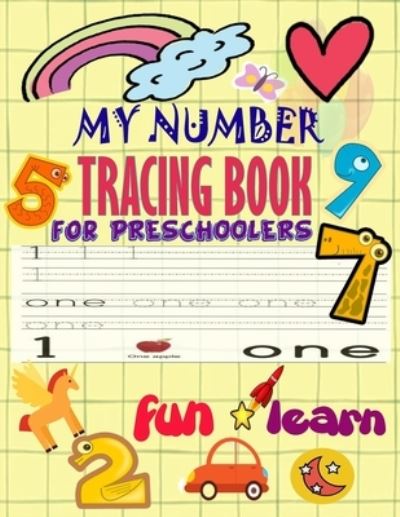 Cover for Happy Kid Learn Good · My Number Tracing Book Fro Preschoolers (Paperback Book) (2020)