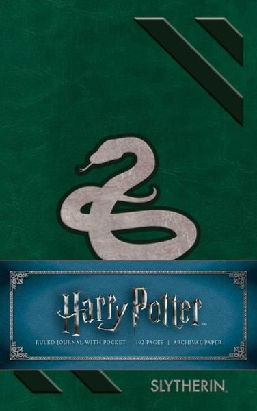 Harry Potter: Slytherin Ruled Pocket Journal - Insight Editions - Kirjat - Insight Editions - 9781683833727 - tiistai 13. maaliskuuta 2018