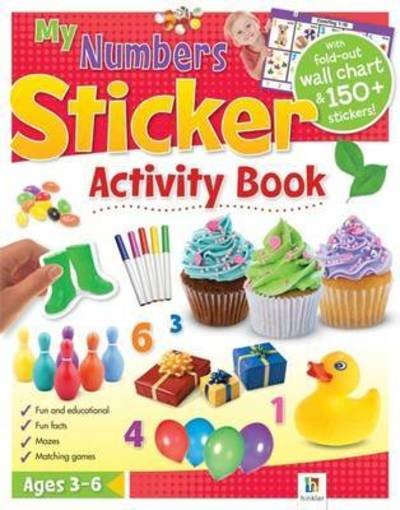 Cover for Hinkler Books · Numbers - My Giant Sticker Activity Book (Paperback Book) (2018)