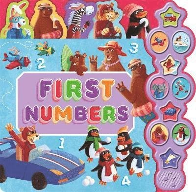 Cover for Igloo Books · First Numbers - My First Tabbed Sound Book (Board book) (2022)