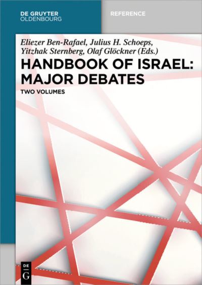 Cover for Eliezer Ben-Rafael · Handbook of Israel: Major Debates (Paperback Book) [2 vols. edition] (2018)