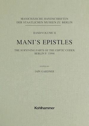 Cover for Iain Gardner · Mani's Epistles (Gebundenes Buch) (2022)