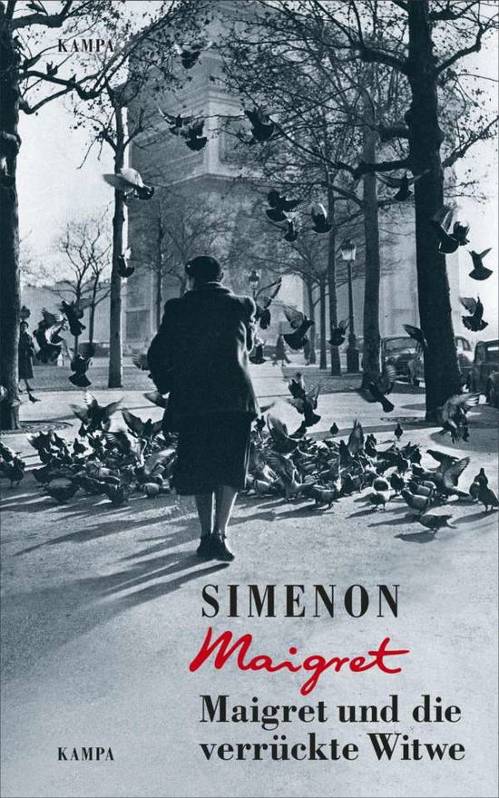 Cover for Georges Simenon · Maigret und die verrückte Witwe (Inbunden Bok) (2020)