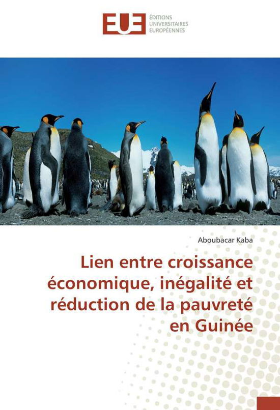 Cover for Kaba · Lien entre croissance économique, (Bok)