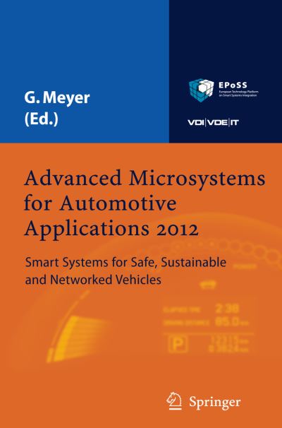 Cover for Gereon Meyer · Advanced Microsystems for Automotive Applications 2012: Smart Systems for Safe, Sustainable and Networked Vehicles (Hardcover Book) [2012 edition] (2012)