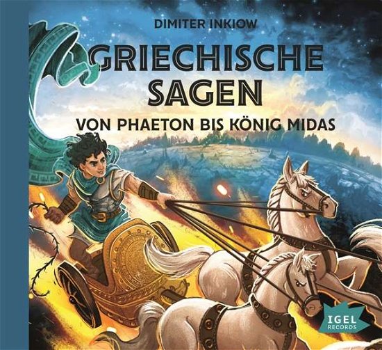 Cover for Inkiow,dimiter; Inkiow,susanne · Griechische Sagen. Von Phaeton Bis König Midas (CD) (2020)