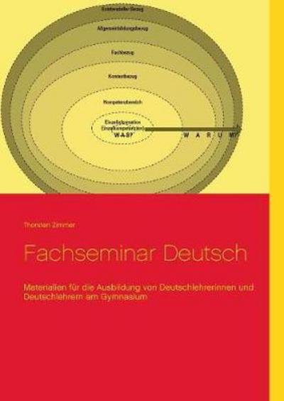Fachseminar Deutsch - Zimmer - Libros -  - 9783746064727 - 2 de julio de 2019