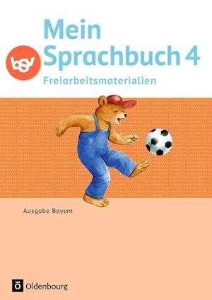 Cover for Sandra Duscher · Mein Sprachbuch 4. Jahrgangsstufe - Freiarbeitsmaterialien. Ausgabe Bayern (Hardcover Book) (2016)