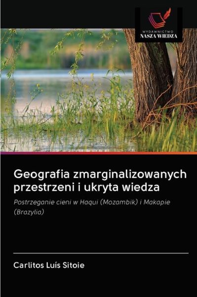 Cover for Carlitos Luís Sitoie · Geografia zmarginalizowanych przestrzeni i ukryta wiedza (Paperback Book) (2020)