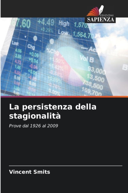 Cover for Vincent Smits · La persistenza della stagionalita (Paperback Book) (2021)