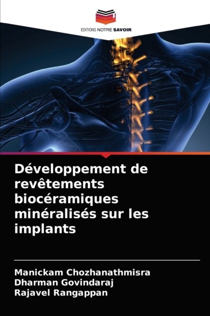 Cover for Manickam Chozhanathmisra · Developpement de revetements bioceramiques mineralises sur les implants (Paperback Book) (2021)