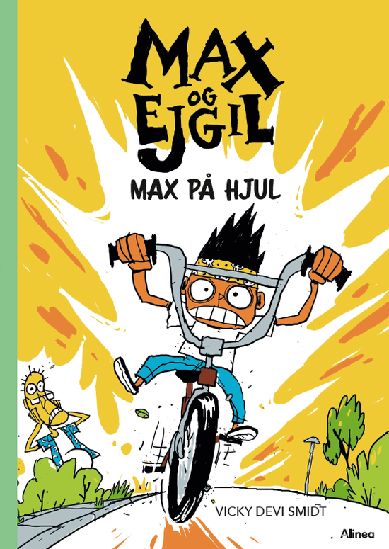 Max og Eigil: Max på hjul, Grøn læseklub - Vicky Devi Smidt - Books - Alinea - 9788723567727 - August 2, 2023