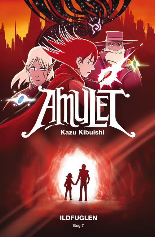 Cover for Kazu Kibuishi · Amulet: Amulet 7: Ildfuglen (Gebundesens Buch) [1. Ausgabe] (2021)