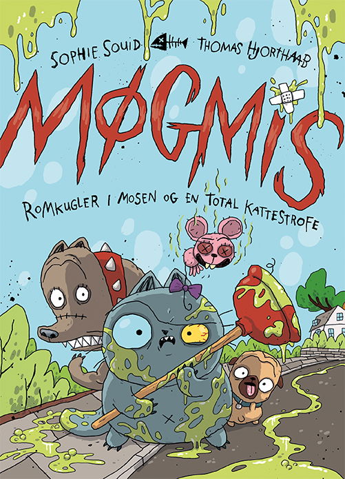 Cover for Sophie Souid · Møgmis 2: Romkugler i mosen og en total kattestrofe (Heftet bok) [1. utgave] (2023)