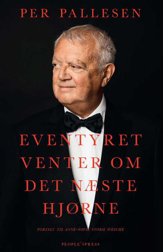 Cover for Per Pallesen med Anne-Sofie Storm Wesche · Eventyret venter om det næste hjørne (Innbunden bok) [1. utgave] (2017)