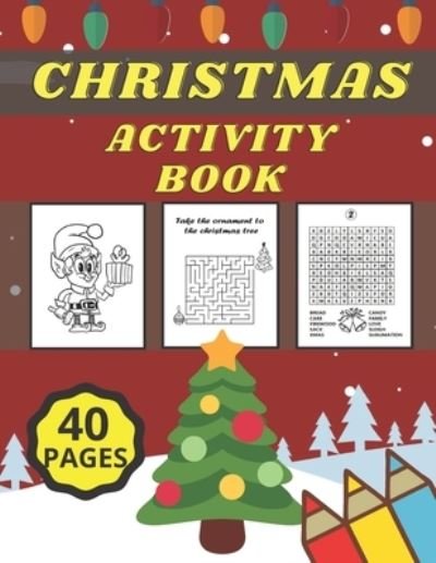 Cover for Dam Shamrock · Christmas Activity Book (Paperback Book) (2020)