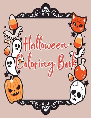 Cover for Mofiz Publication · Halloween coloring book (Paperback Bog) (2020)