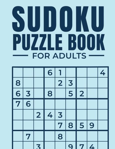 Cover for Book Douib · Sudoku Puzzle Book for Adults (Paperback Book) (2021)