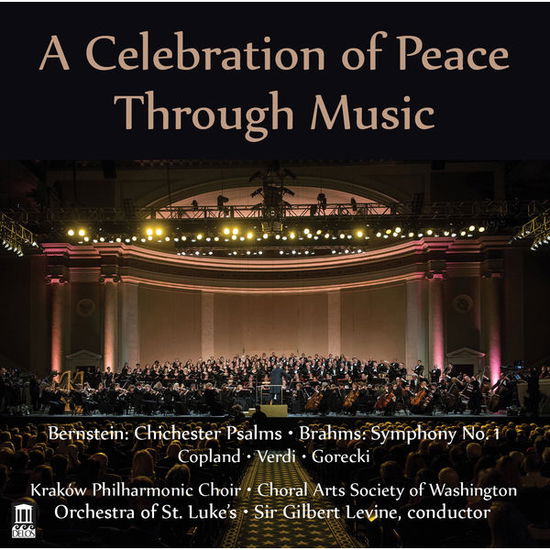 Cover for Gilbert Levine · Celebration of Peace (CD) (2016)