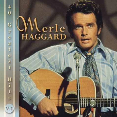 Cover for Merle Haggard · Merle Haggard-40 Greatest Hits (CD) (1990)