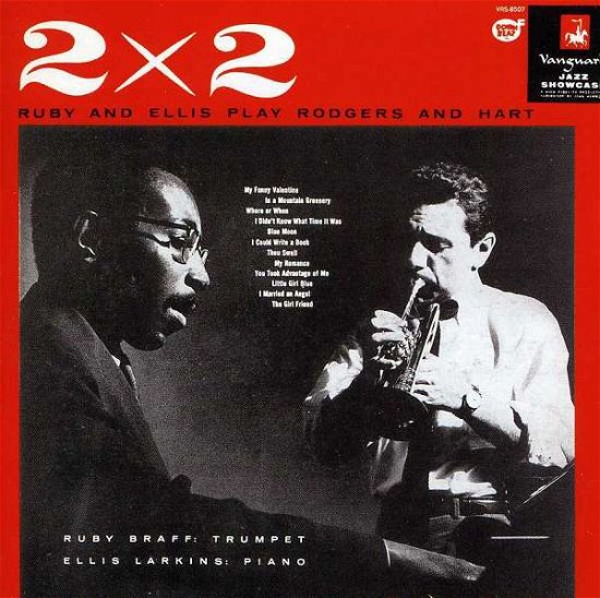 Cover for Braff,ruby / Larkins,ellis · Two by Two: Play Rodgers &amp; Hart (CD) (1994)