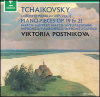 Cover for Pyotr Ilyich Tchaikovsky  · Complete Piano Works Vol.2 (CD)