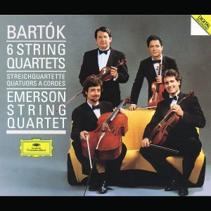 Cover for Emerson String Quartet · Bartok: 6 String Quartets (CD) (2001)