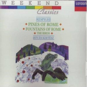 Cover for Ottorino Respighi · Pines Of Rome, Fountains Of Rome, The Birds (CD)