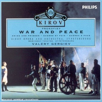 War & Peace - Prokofiev / Gergiev / Kirov Opera & Orchestra - Musiikki - CLASSICAL - 0028943409728 - tiistai 14. syyskuuta 1993