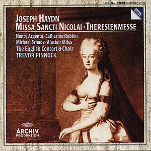 Haydn: Missa Sancti Nicolai / Theresienmesse - Haydn / Argenta / English Concert / Pinnock - Musiikki - Archiv Prod Import - 0028943780728 - tiistai 12. huhtikuuta 1994