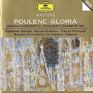 Poulenc: Gloria / Organ Concer - Battle / Preston / Pinnock / O - Musik - POL - 0028944556728 - 21 december 2001