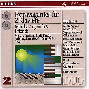 Cover for Argerich Martha and Friends · Piano Extravaganza (Serie Duo) (CD) (2001)