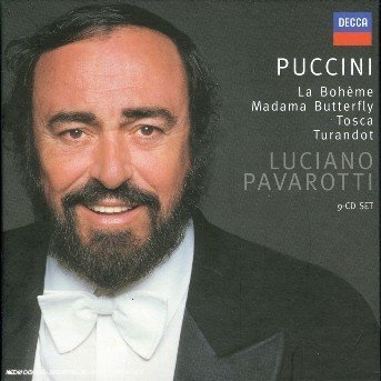 Cover for Luciano Pavarotti · Puccini: La Boheme / Madama Butterfly / Tosca / Turandot (CD) [Limited edition] [Box set] (2004)