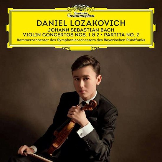 Cover for Daniel Lozakovich · J.s. Bach: Violin Concertos Nos. 1 &amp; 2 -partita No. 2 (CD) (2018)