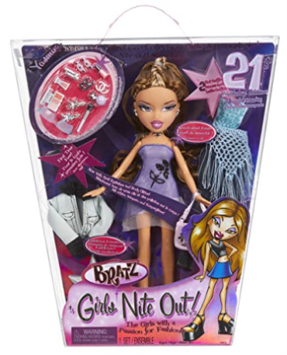 Cover for MGA Entertainment · Bratz Girlz Nite Out Pop - Yasmin (Spielzeug)
