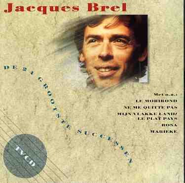 Cover for Jacques Brel · 24 Grootste Successen (CD) (1997)