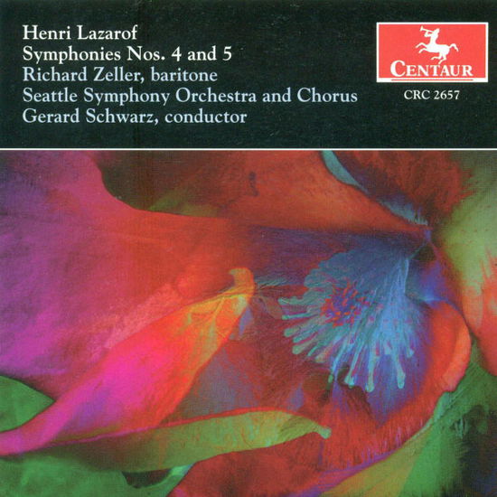 Symphony 4 & 5 - Lazarof / Zeller / Schwarz / Seattle So - Musiikki - Centaur - 0044747265728 - tiistai 30. maaliskuuta 2004