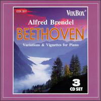 Beethoven / Brendel · Solo Piano Music (CD) (1992)