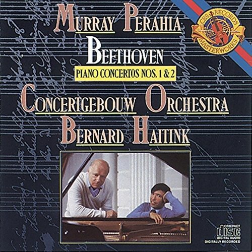 Cover for Beethoven / Perahia / Cgb · Piano Concerti 1 &amp; 2 (CD) (1987)