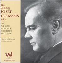 Cover for Hoffman / Scarlatti / Tausig / Gluck / Brahms · Complete Josef Hofmann 4 (CD) (1995)