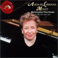 Cover for De Larrocha Alicia · Mozart: Piano Sonatas K. 283-3 (CD) (2004)